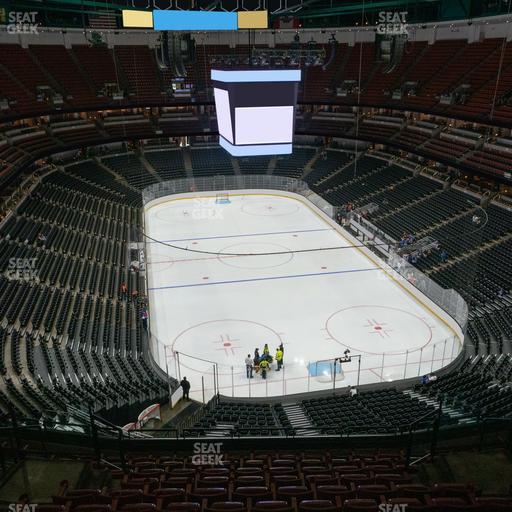 Honda Center - Section 424 Seat View