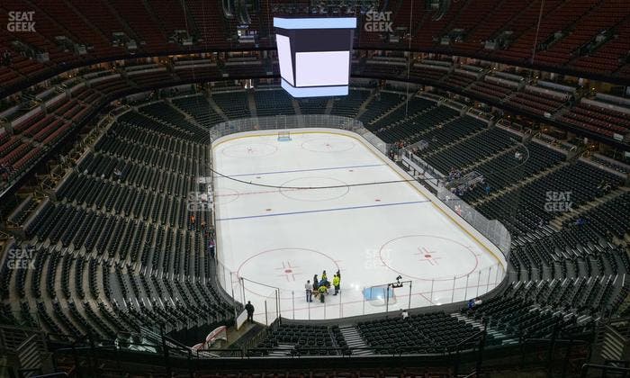Honda Center - Section 424 Seat View
