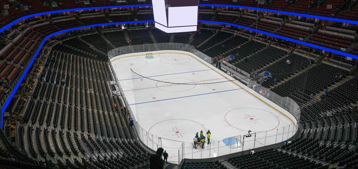 Honda Center - Section 425 Seat View