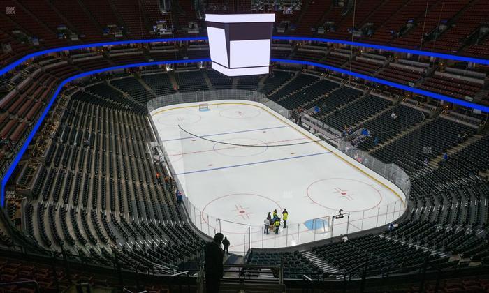 Honda Center - Section 425 Seat View
