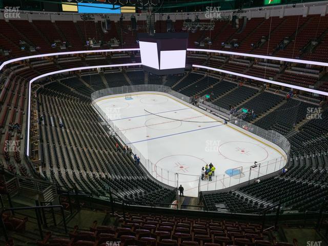 Honda Center - Section 426 Seat View Honda Center - Section 426 Seat View