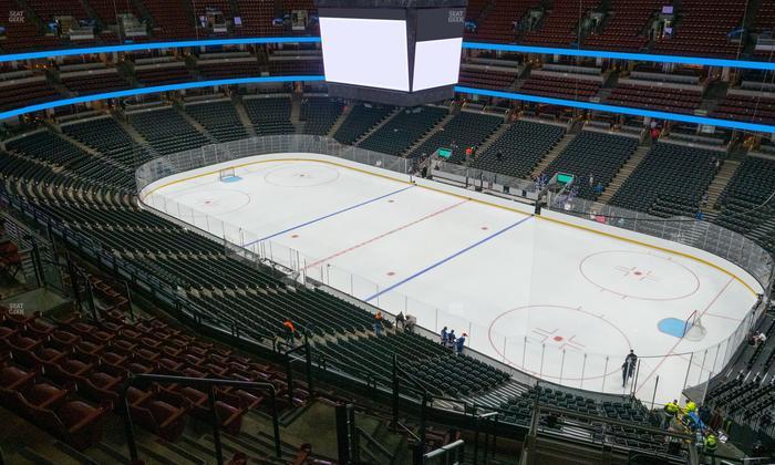 Honda Center - Section 429 Seat View