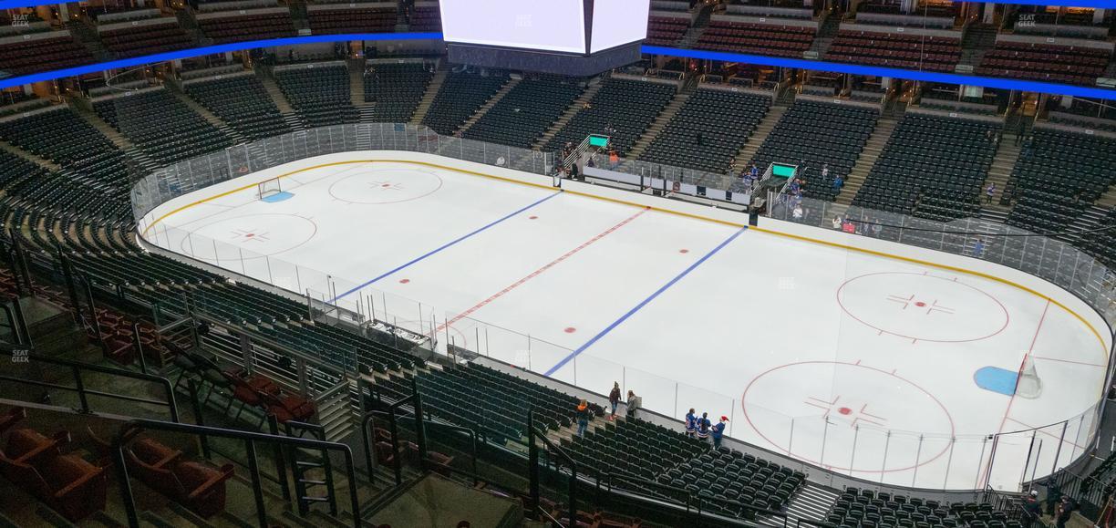 Honda Center - Section 430 Seat View