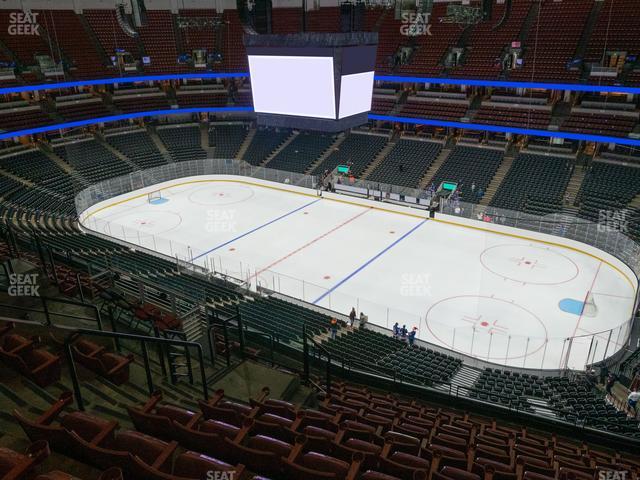 Honda Center - Section 430 Seat View Honda Center - Section 430 Seat View