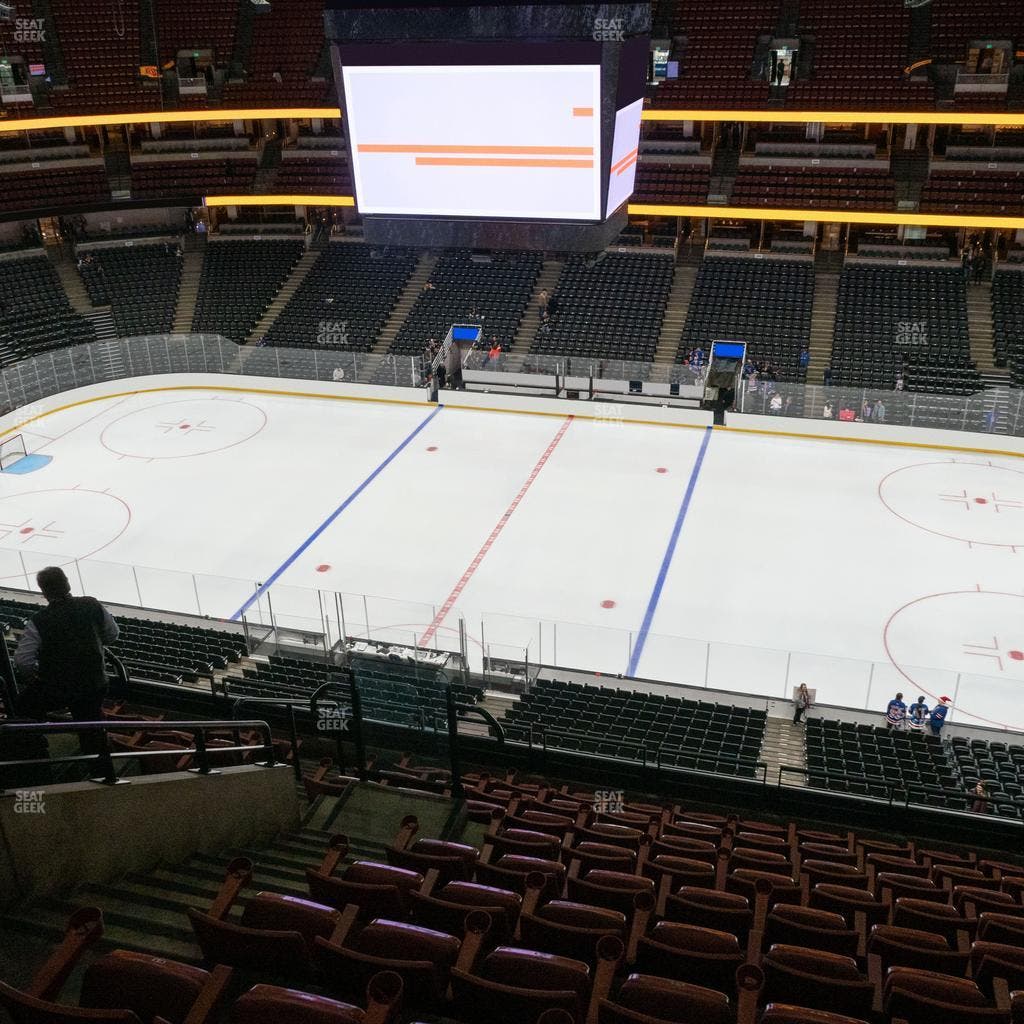 Honda Center - Section 432 Seat View