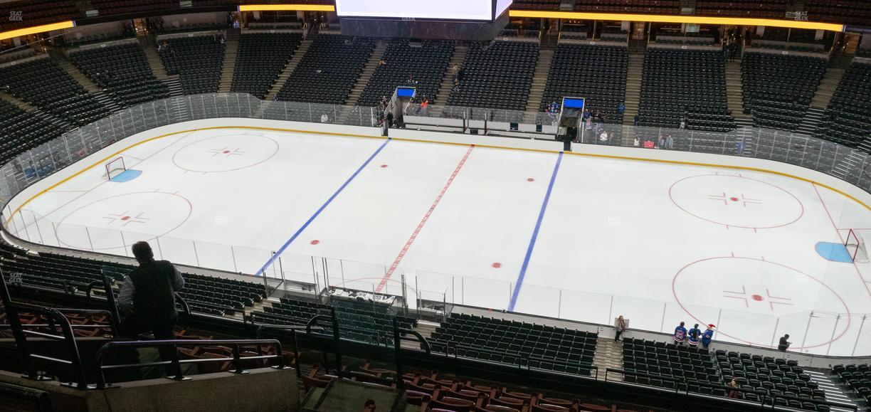 Honda Center - Section 432 Seat View