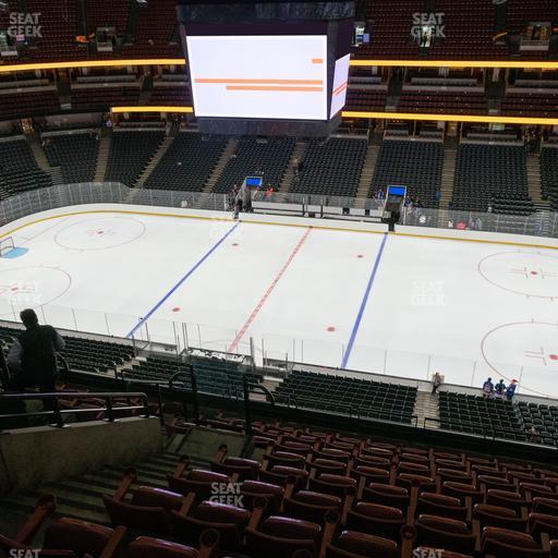 Honda Center - Section 432 Seat View