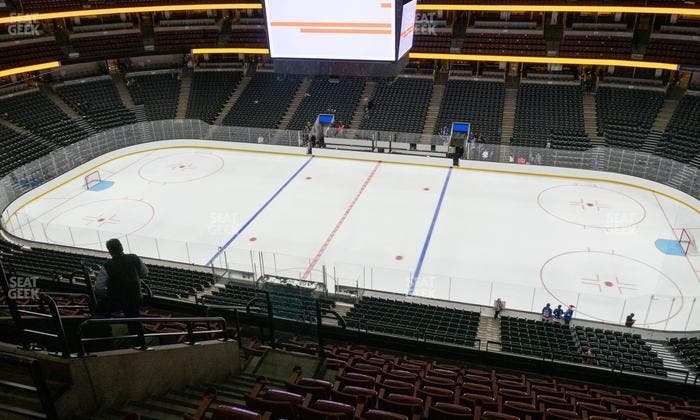 Honda Center - Section 432 Seat View