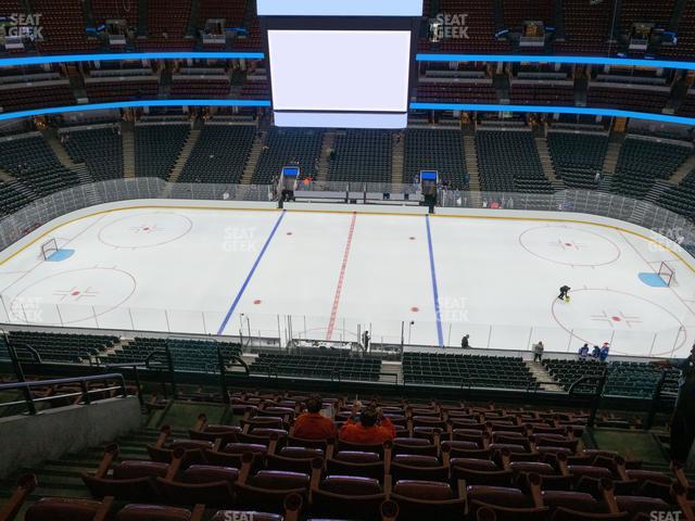 Honda Center - Section 433 Seat View Honda Center - Section 433 Seat View