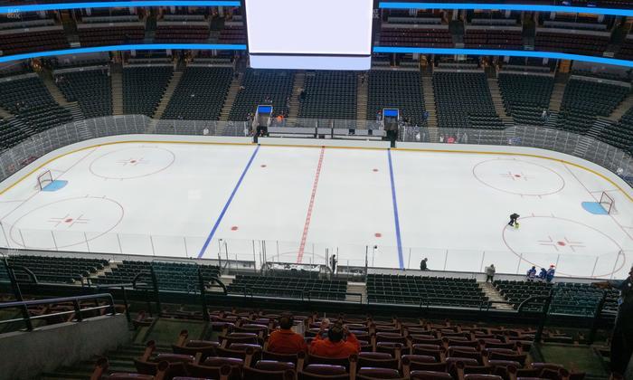 Honda Center - Section 433 Seat View