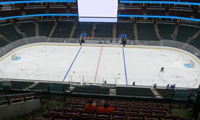 Honda Center - Section 433 Seat View