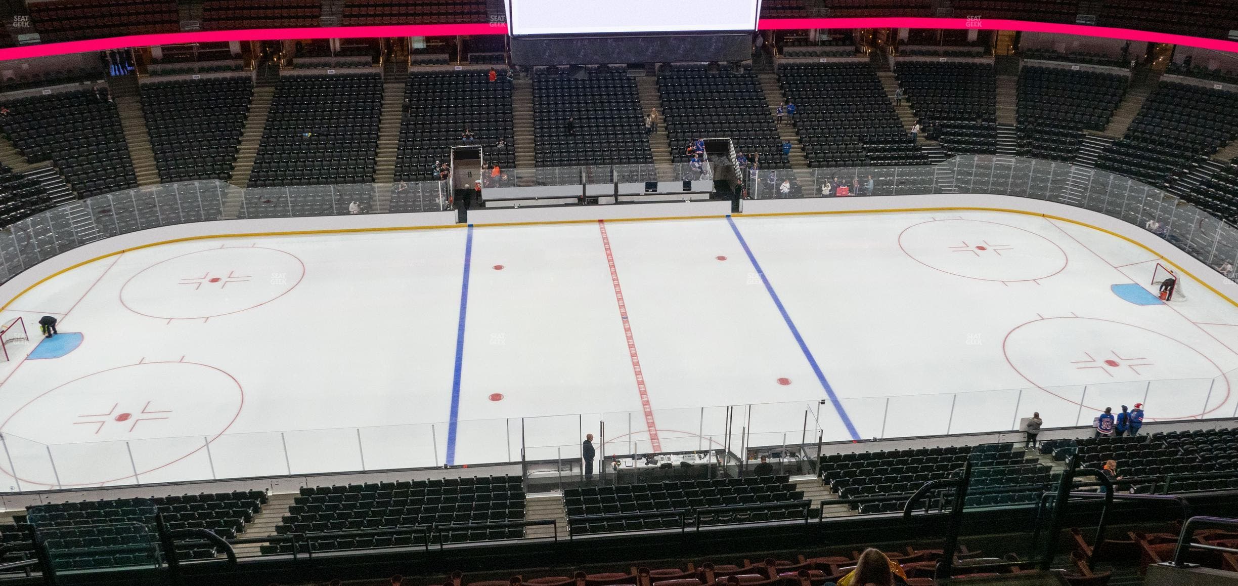 Honda Center - Section 434 Seat View