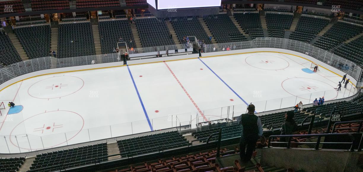 Honda Center - Section 435 Seat View