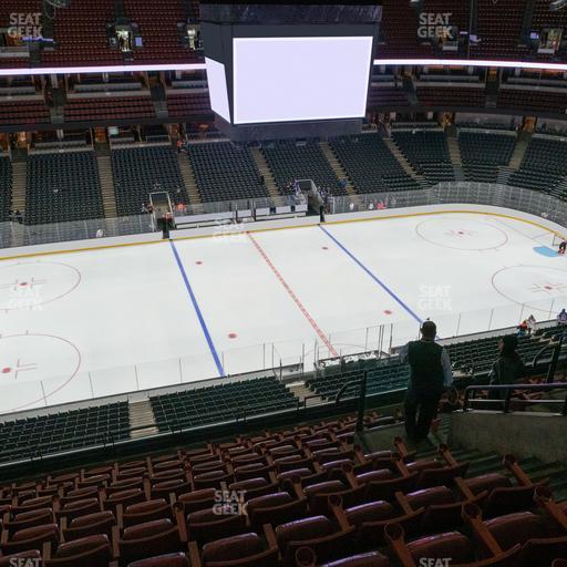 Honda Center - Section 435 Seat View