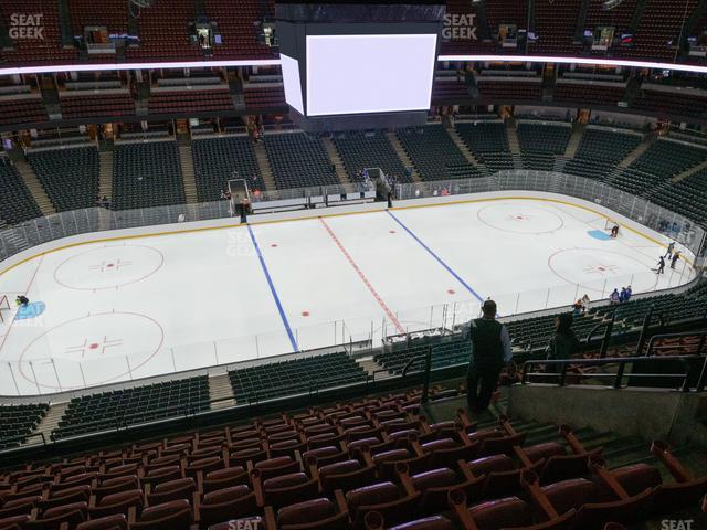 Honda Center - Section 435 Seat View Honda Center - Section 435 Seat View