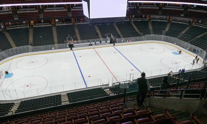 Honda Center - Section 435 Seat View