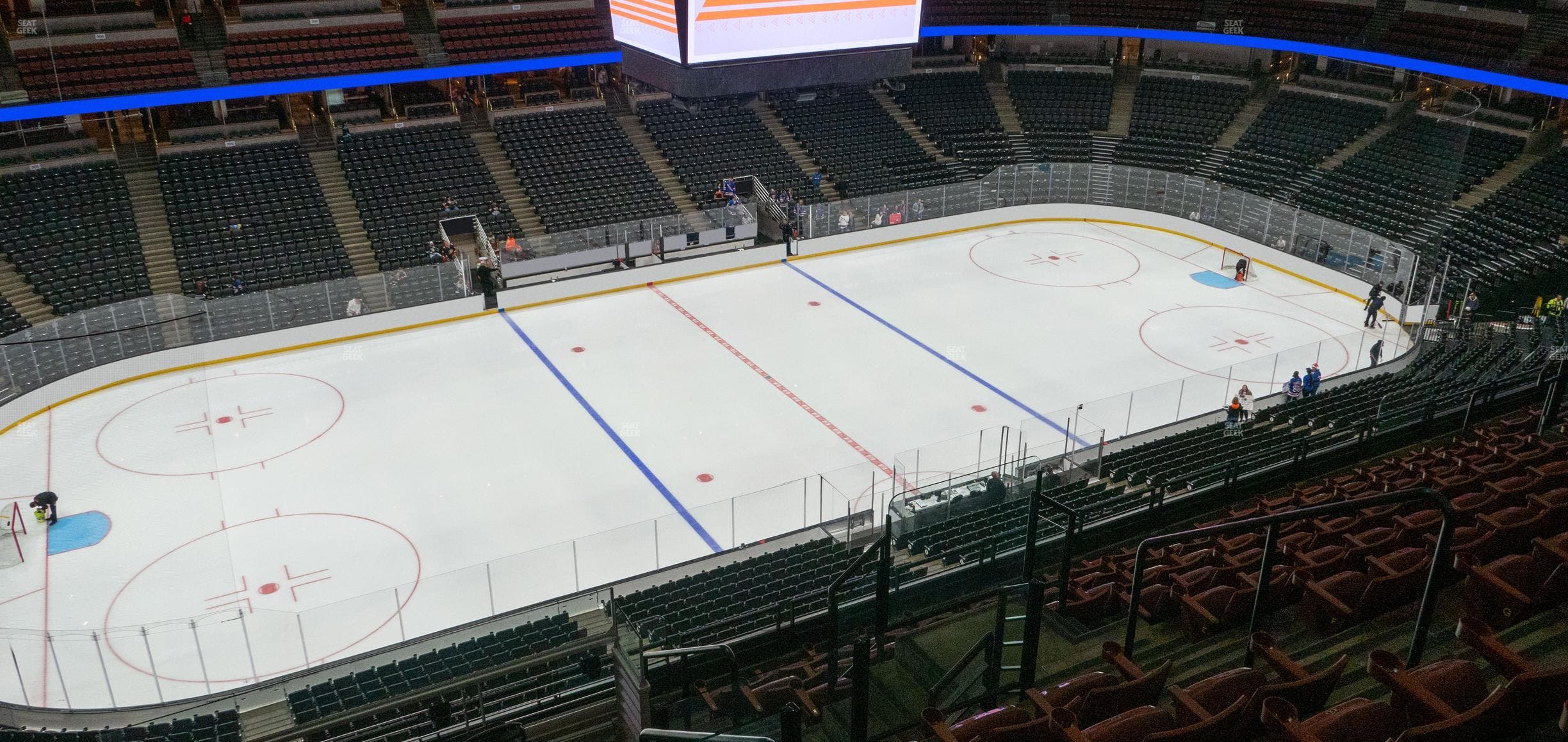 Honda Center - Section 436 Seat View
