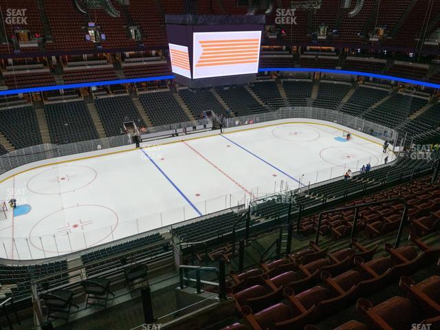 Honda Center - Section 436 Seat View Honda Center - Section 436 Seat View