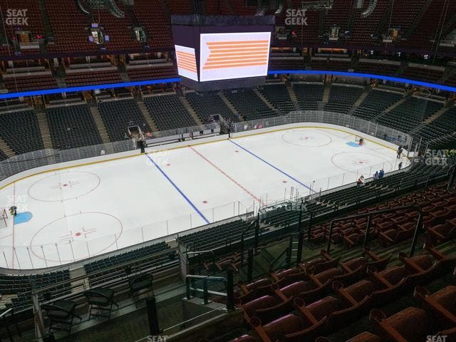Honda Center - Section 436 Seat View