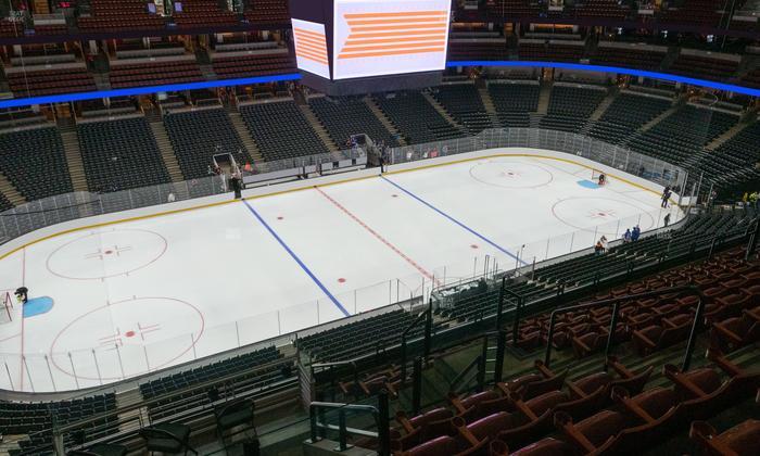 Honda Center - Section 436 Seat View
