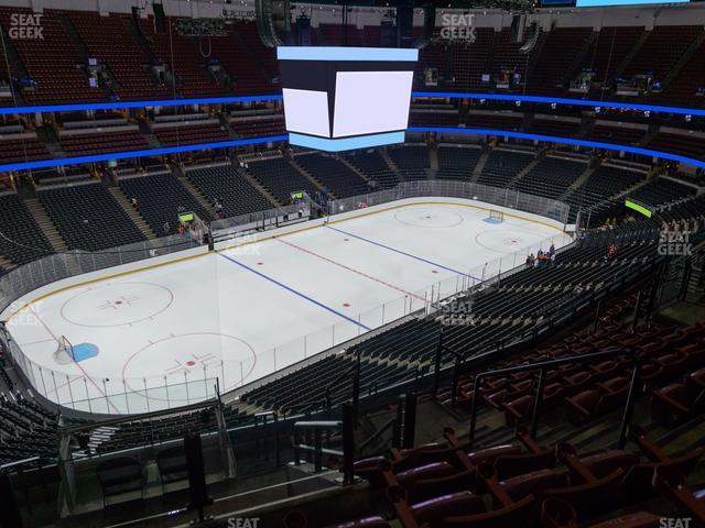 Honda Center - Section 438 Seat View Honda Center - Section 438 Seat View