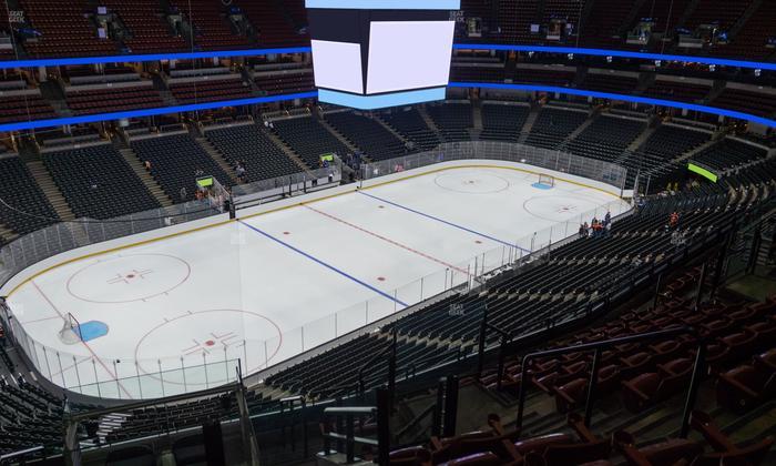 Honda Center - Section 438 Seat View