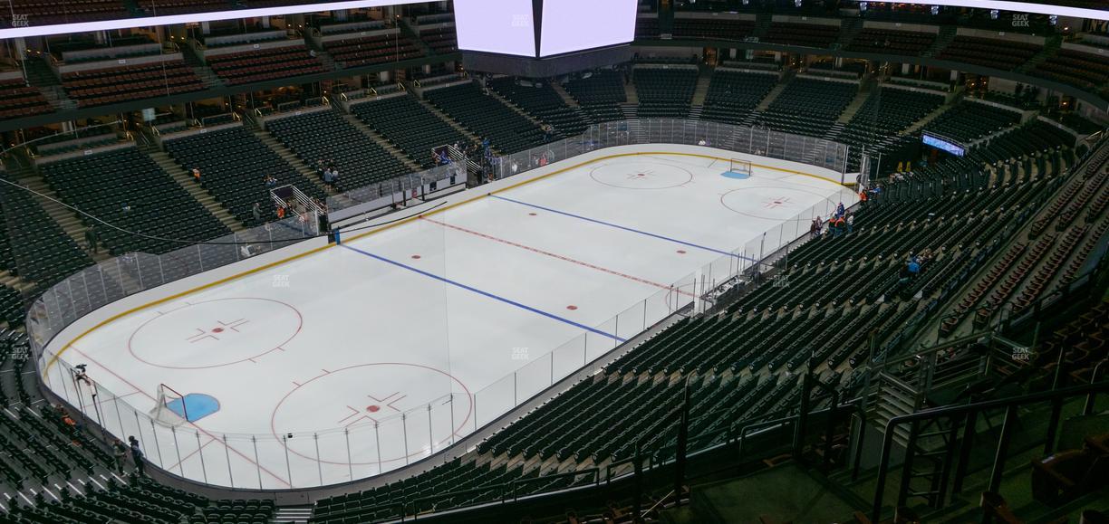 Honda Center - Section 439 Seat View