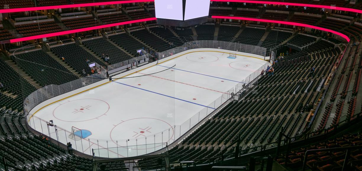 Honda Center - Section 440 Seat View