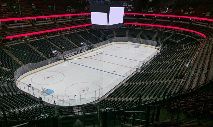 Honda Center - Section 440 Seat View