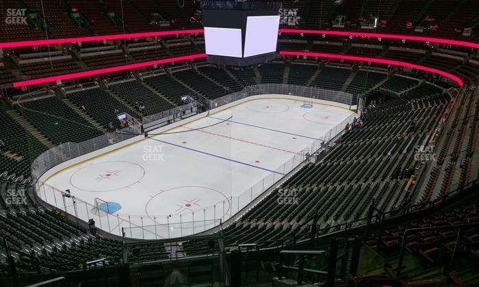 Honda Center - Section 440 Seat View