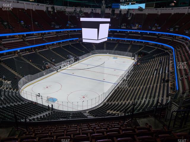 Honda Center - Section 441 Seat View Honda Center - Section 441 Seat View