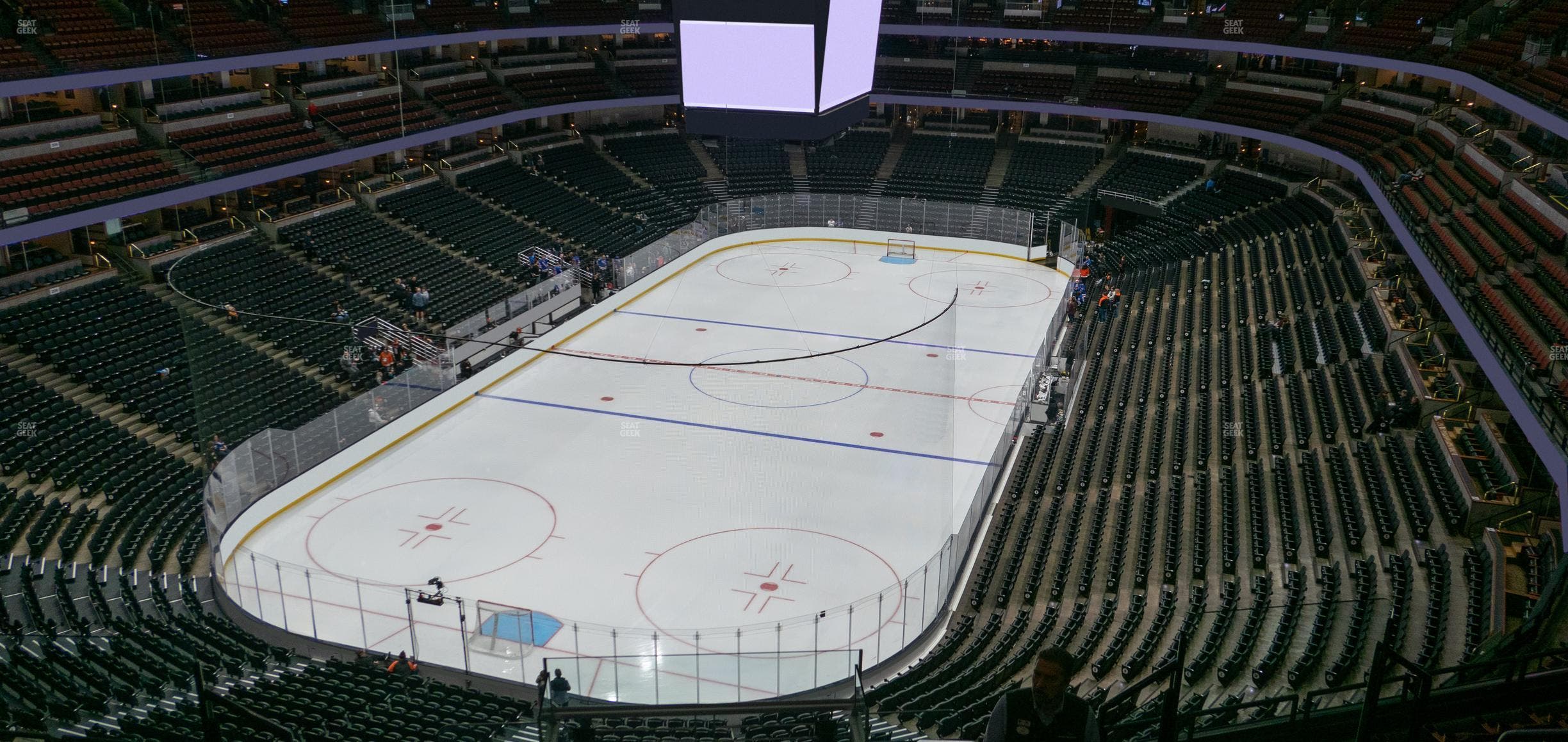 Honda Center - Section 442 Seat View