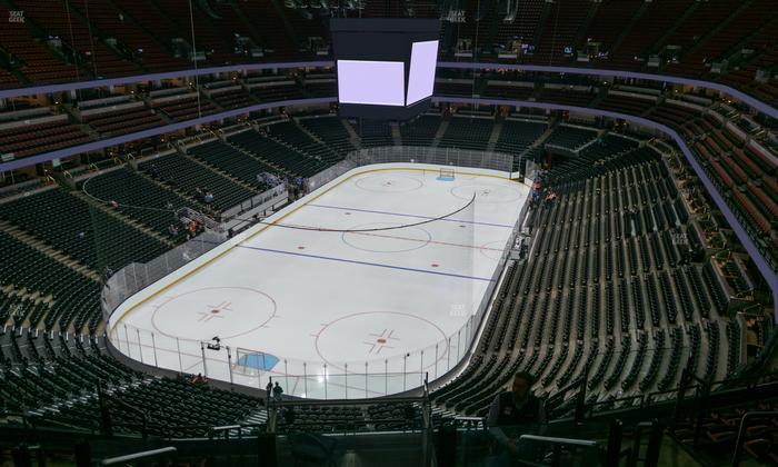 Honda Center - Section 442 Seat View
