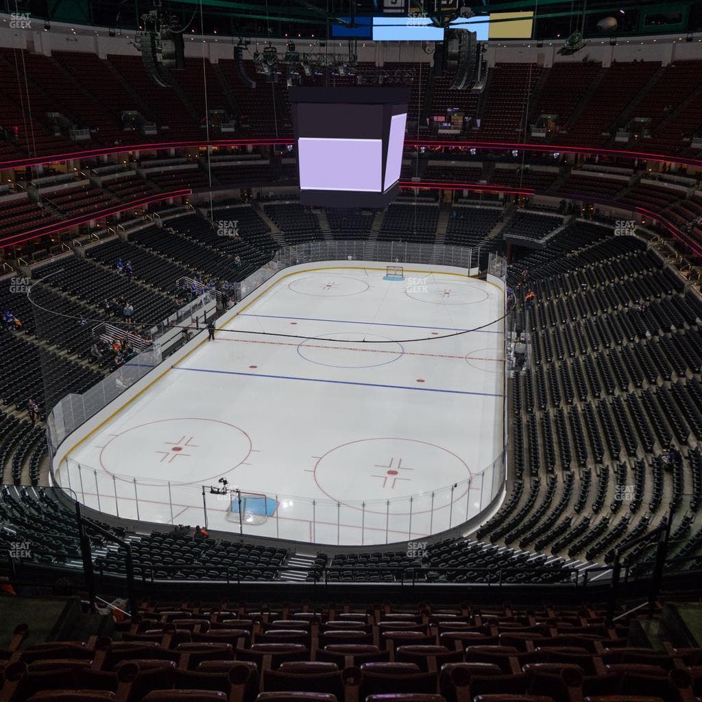 Honda Center - Section 443 Seat View
