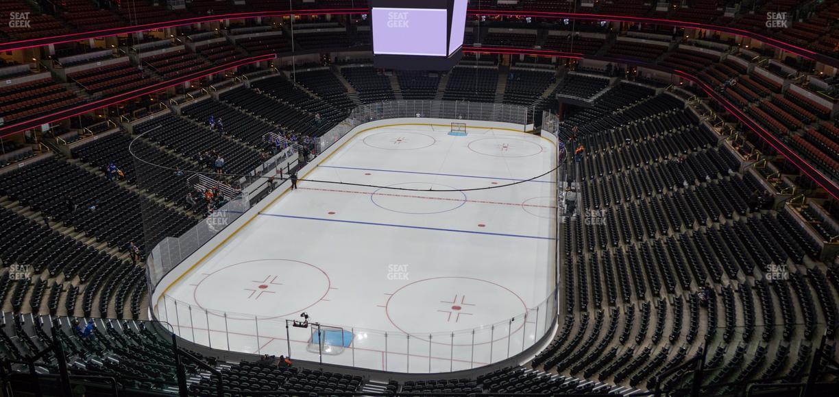 Honda Center - Section 443 Seat View