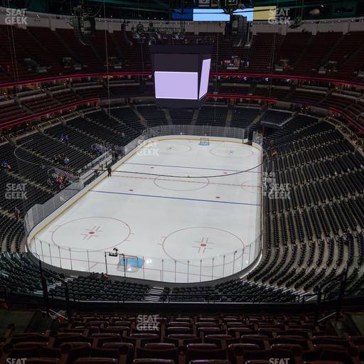 Honda Center - Section 443 Seat View