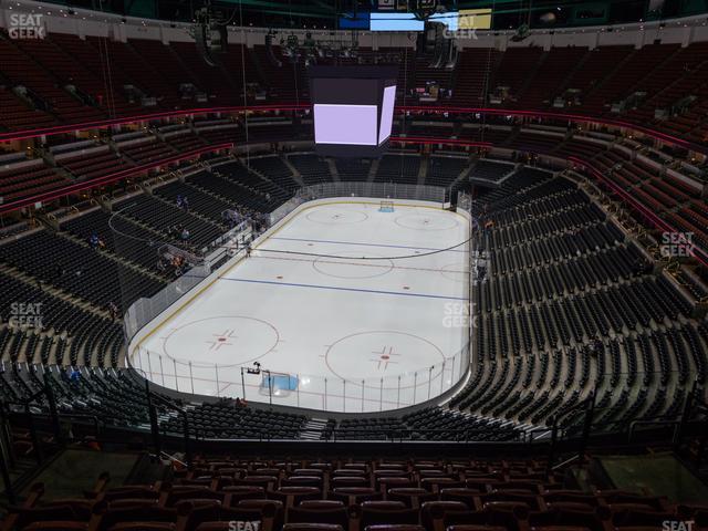 Honda Center - Section 443 Seat View Honda Center - Section 443 Seat View