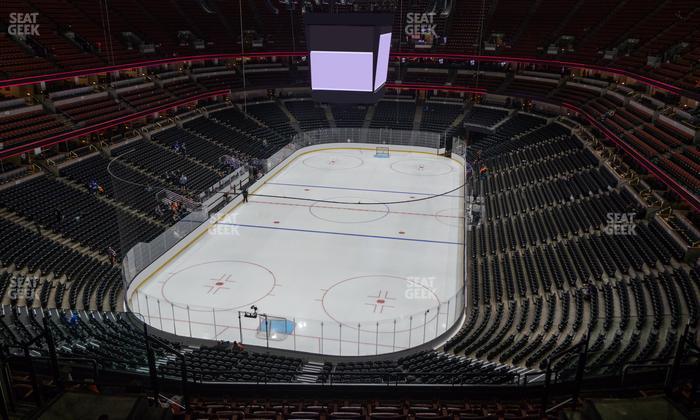 Honda Center - Section 443 Seat View