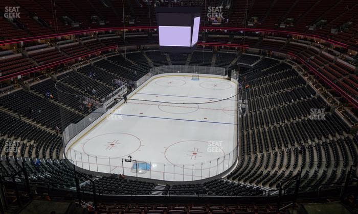 Honda Center - Section 443 Seat View