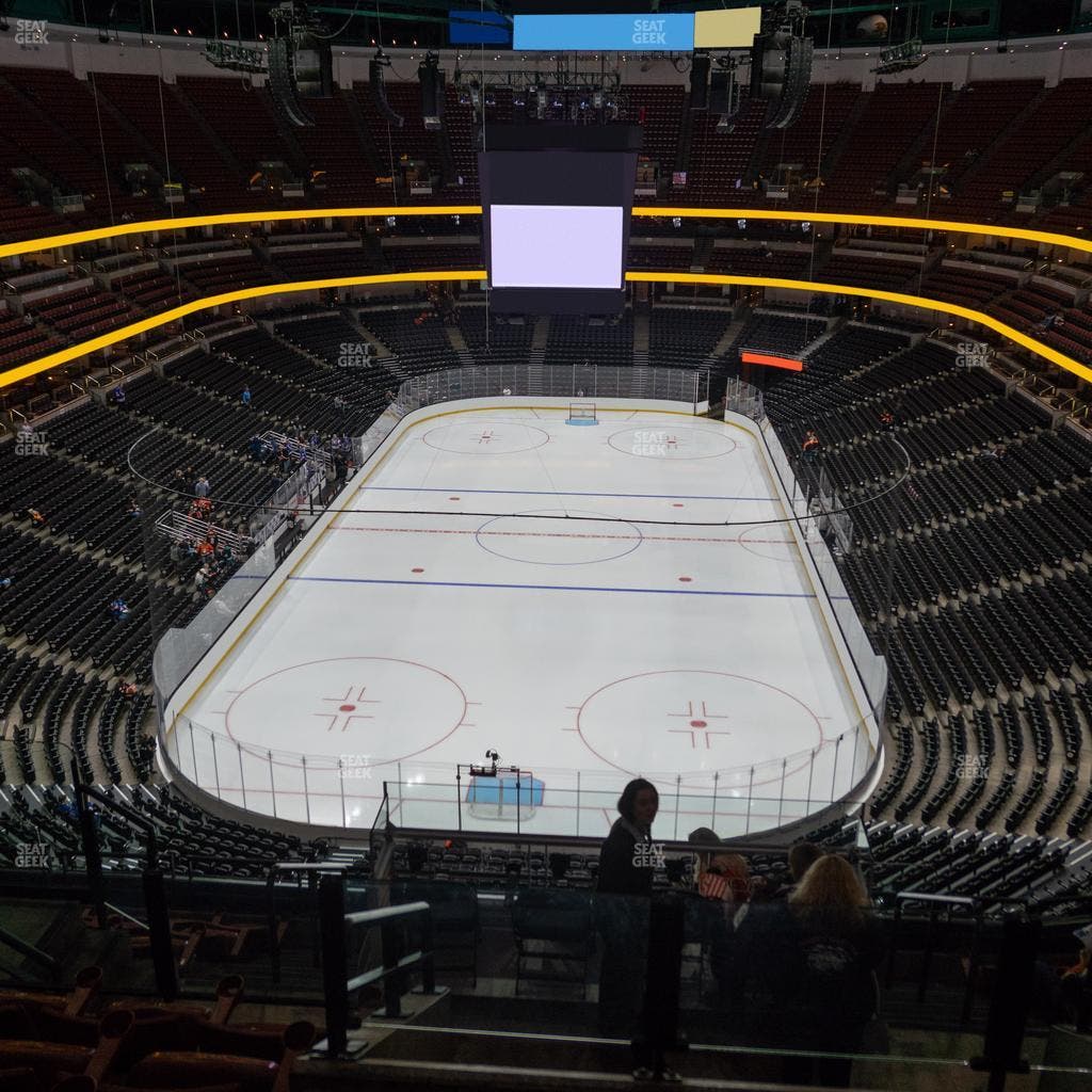 Honda Center - Section 444 Seat View