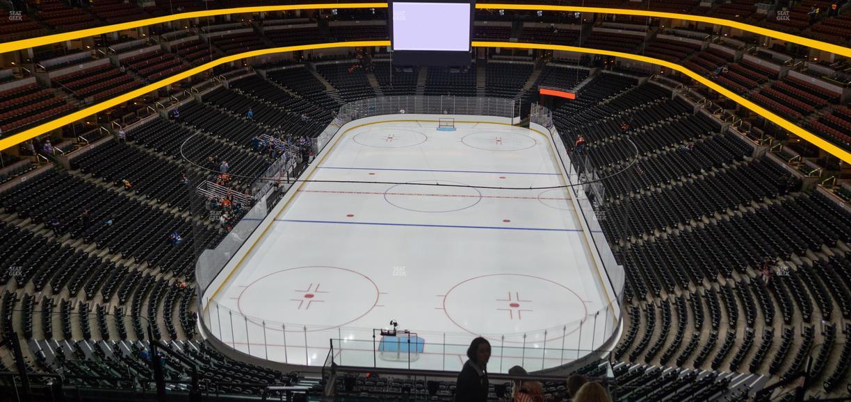 Honda Center - Section 444 Seat View