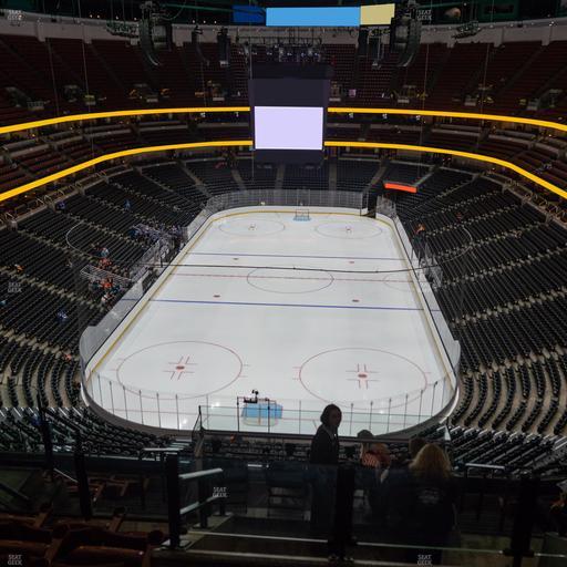 Honda Center - Section 444 Seat View