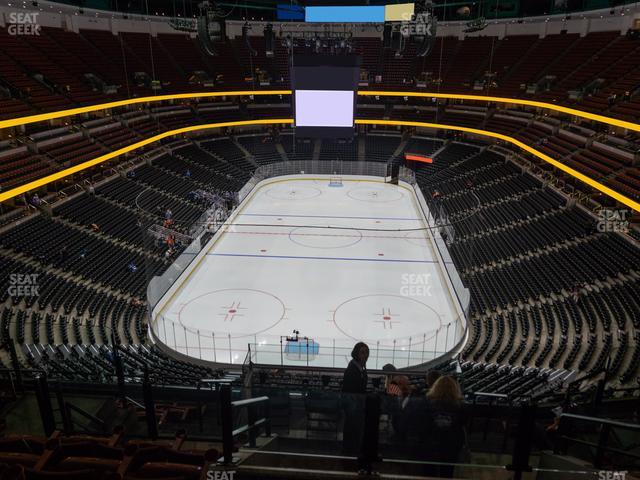 Honda Center - Section 444 Seat View Honda Center - Section 444 Seat View