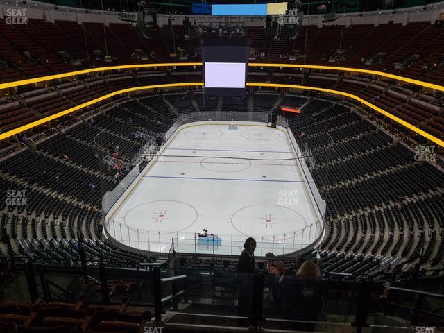 Honda Center - Section 444 Seat View