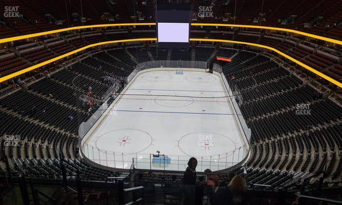 Honda Center - Section 444 Seat View