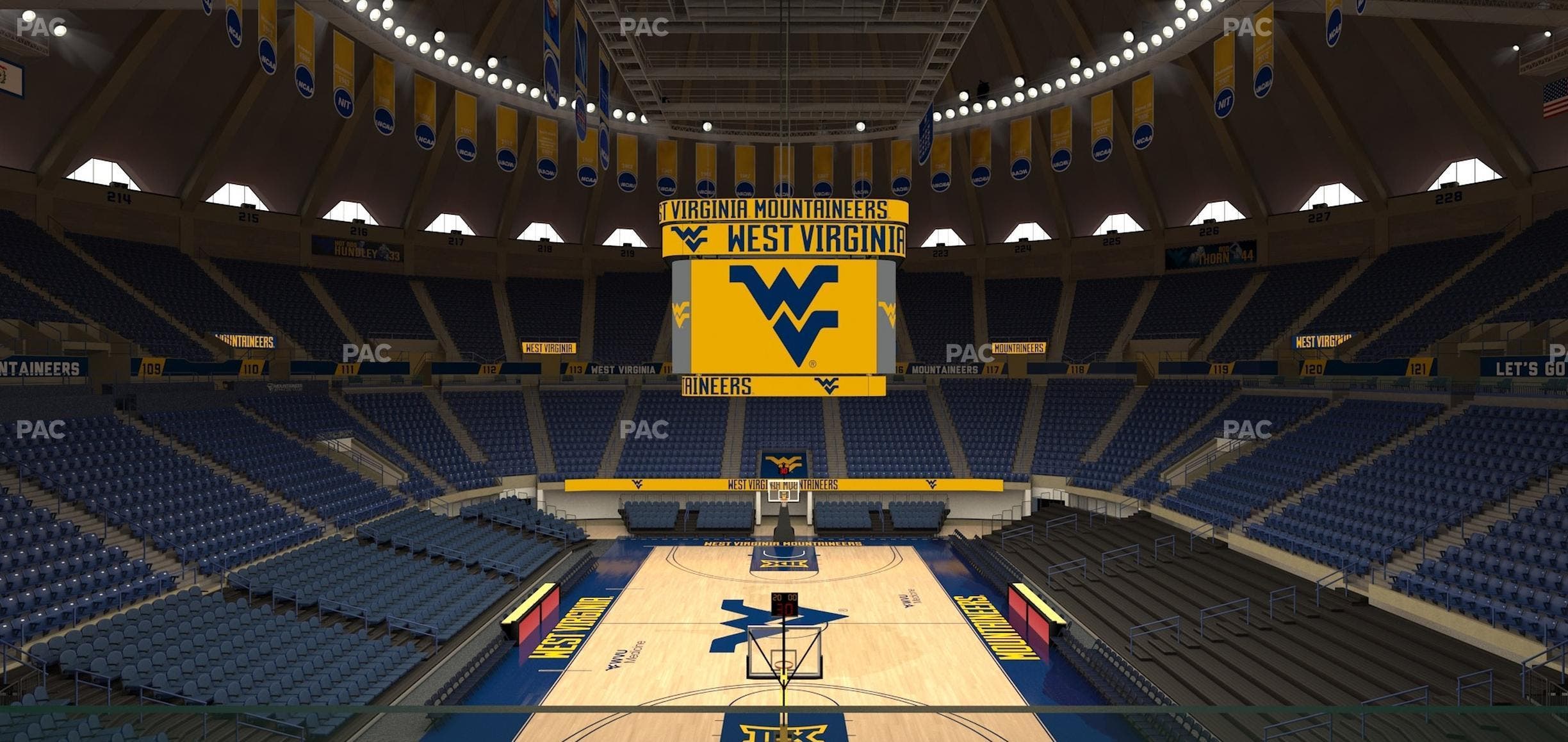 Hope Coliseum - Section 101 Seat View