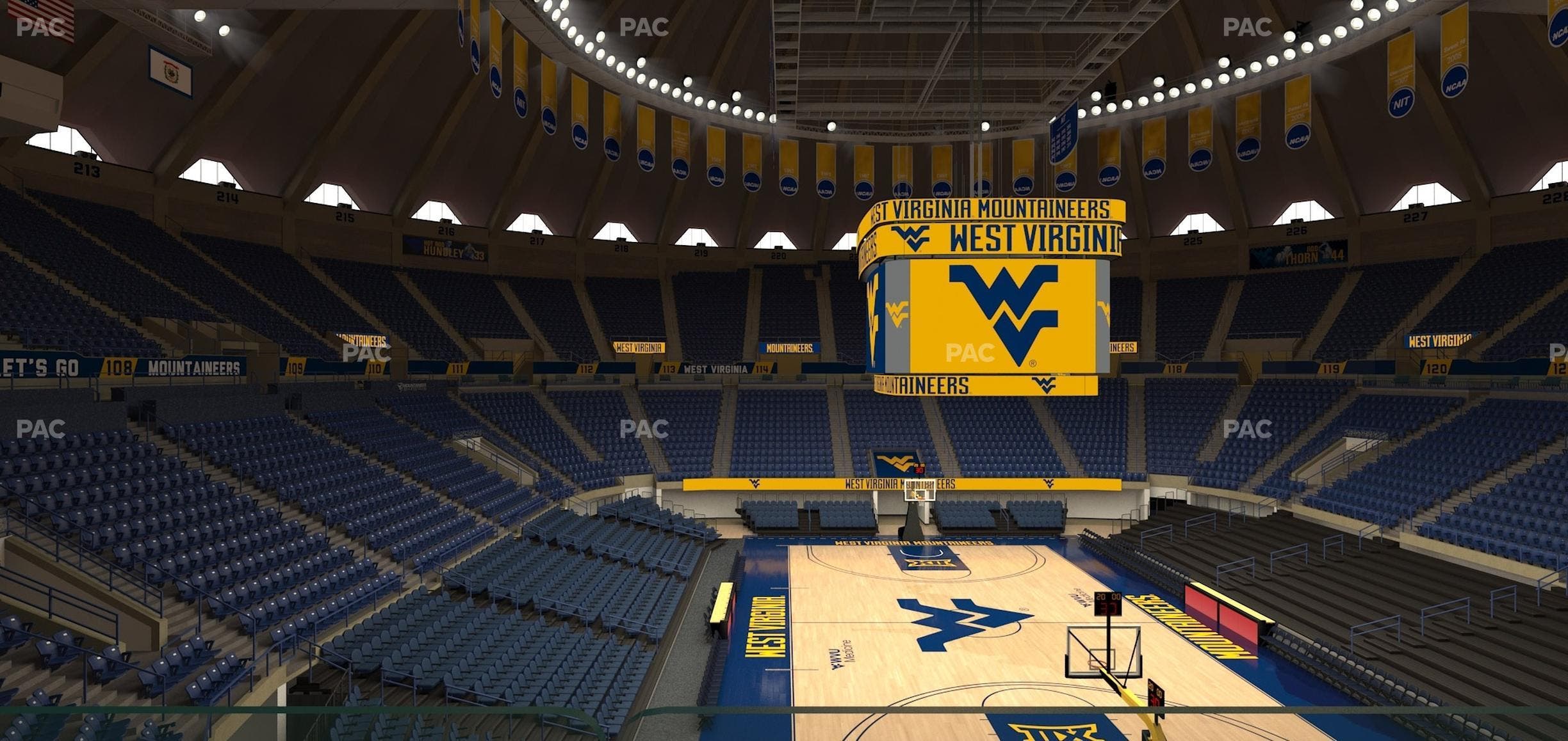 Hope Coliseum - Section 102 Seat View