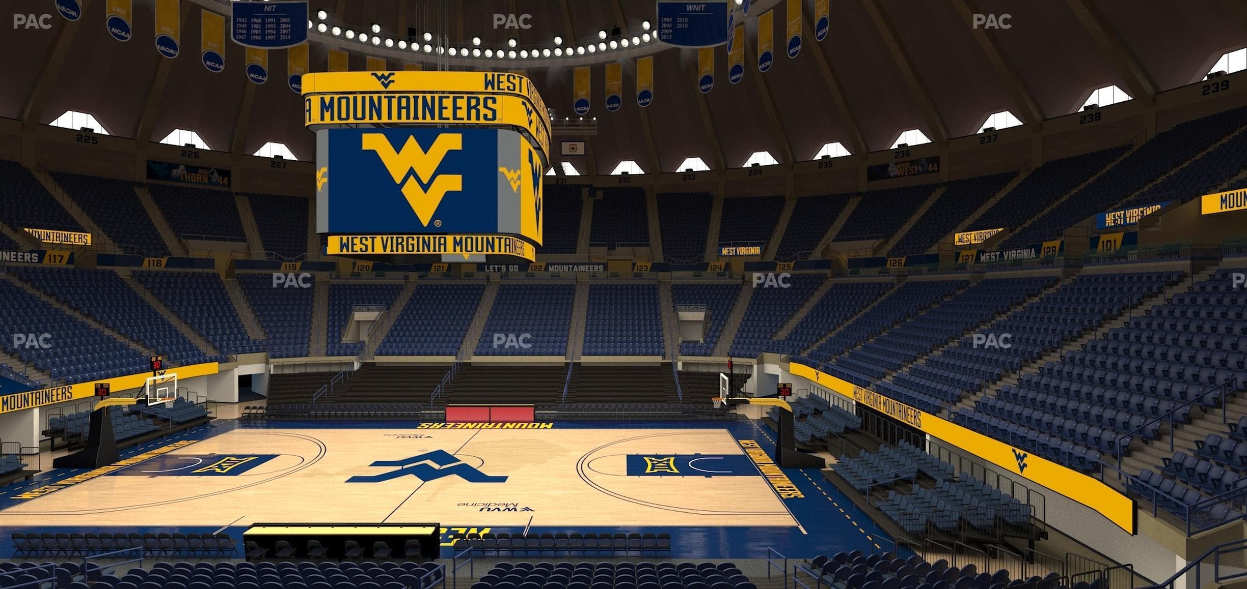 Hope Coliseum - Section 107 Seat View
