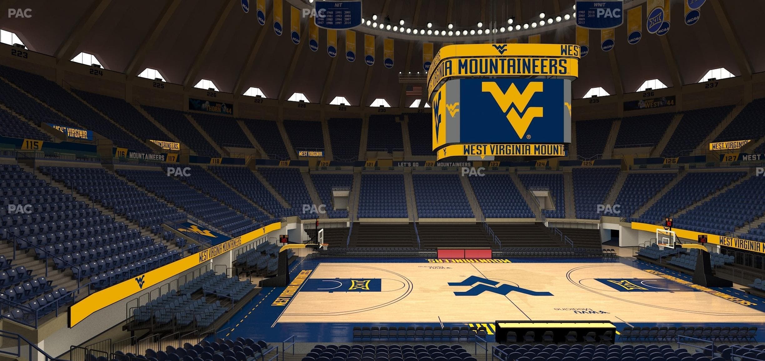 Hope Coliseum - Section 109 Seat View