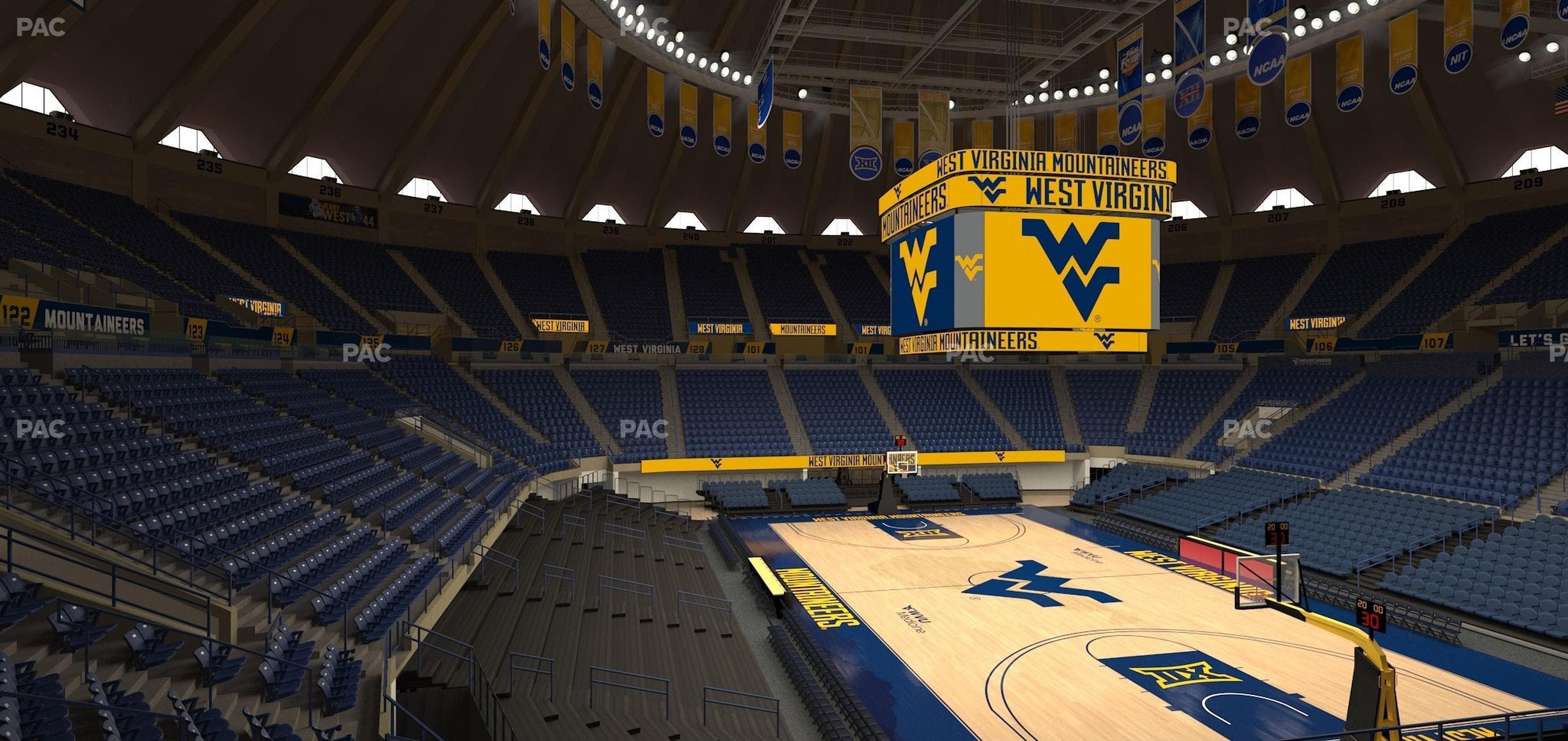 Hope Coliseum - Section 117 Seat View